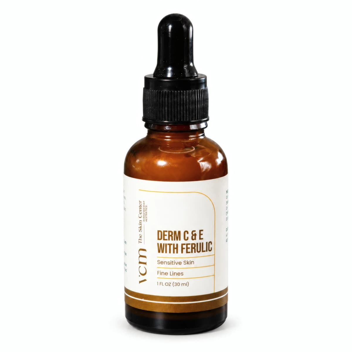 Derm C & E with Ferulic product on a clean background